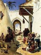 unknow artist Arab or Arabic people and life. Orientalism oil paintings 149 Germany oil painting artist